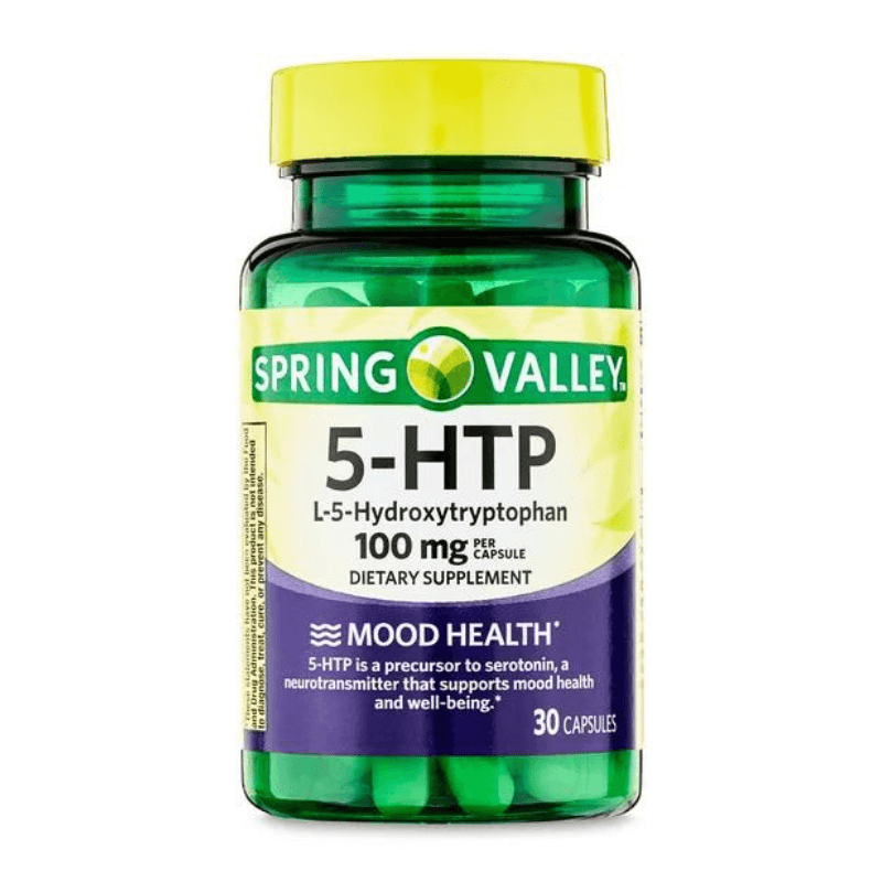 Spring Valley 5-HTP Capsules, 100 mg, 30 Count